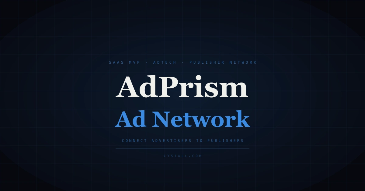 AdPrism — lightweight publisher ad network