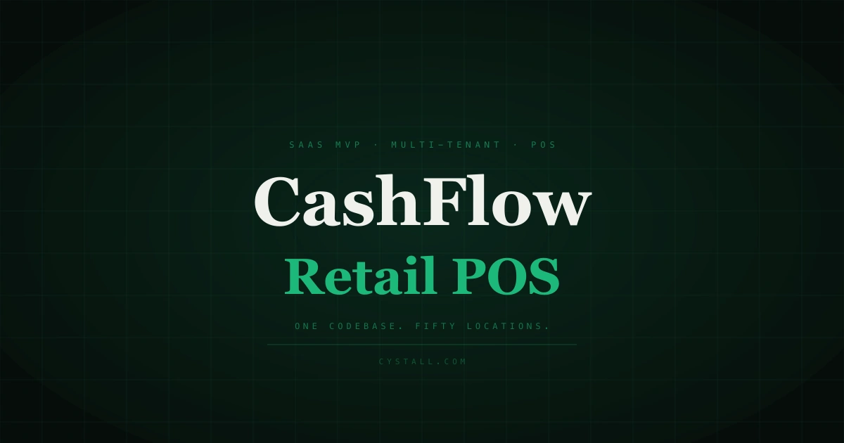 CashFlow — multi-tenant retail POS