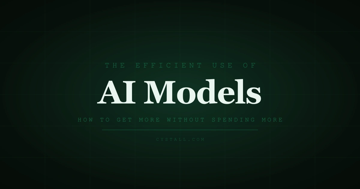 How to use AI models efficiently without wasting time or money