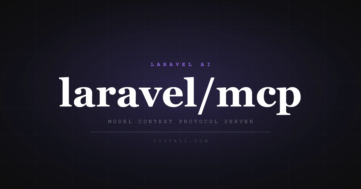 Laravel MCP library for AI-native applications