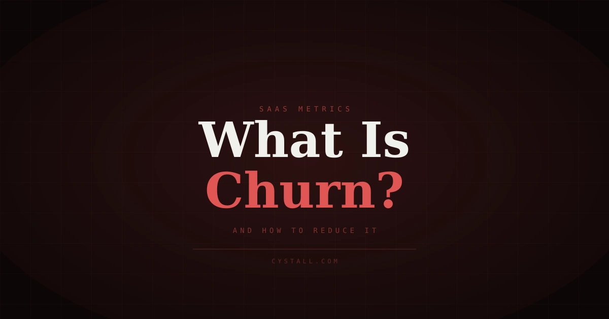 What is churn and how to reduce it in SaaS