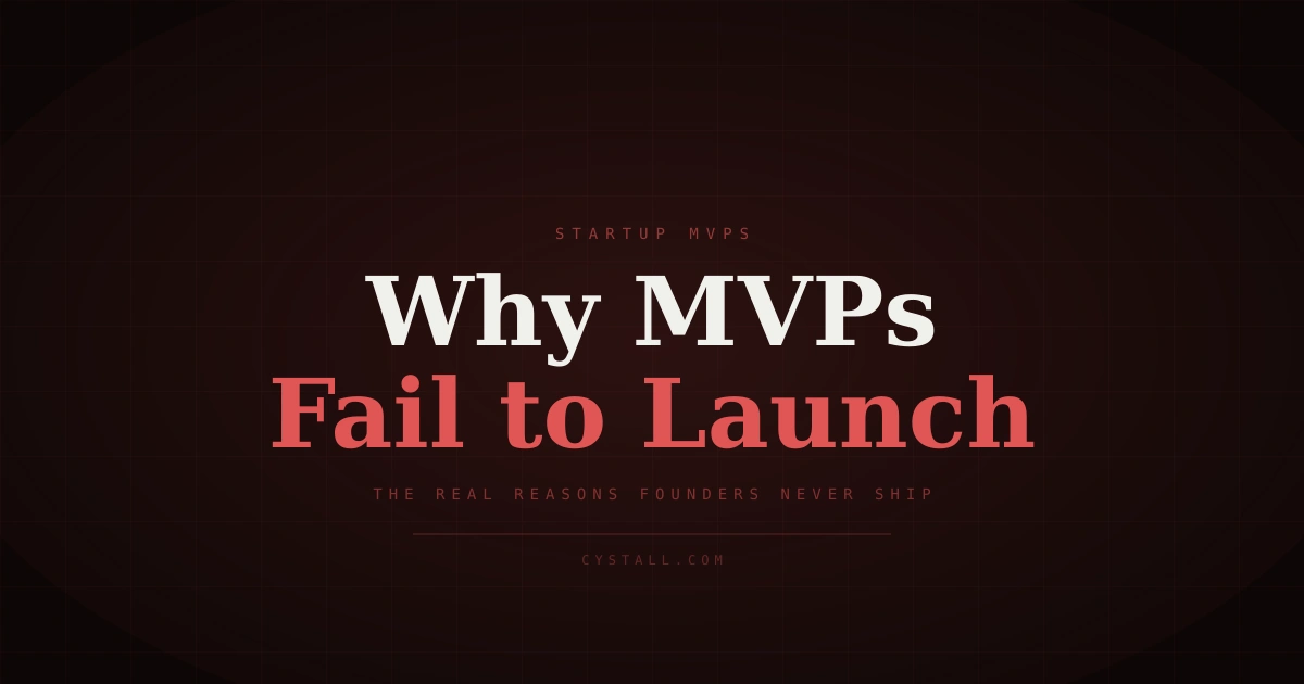 Why most startup MVPs fail before launch