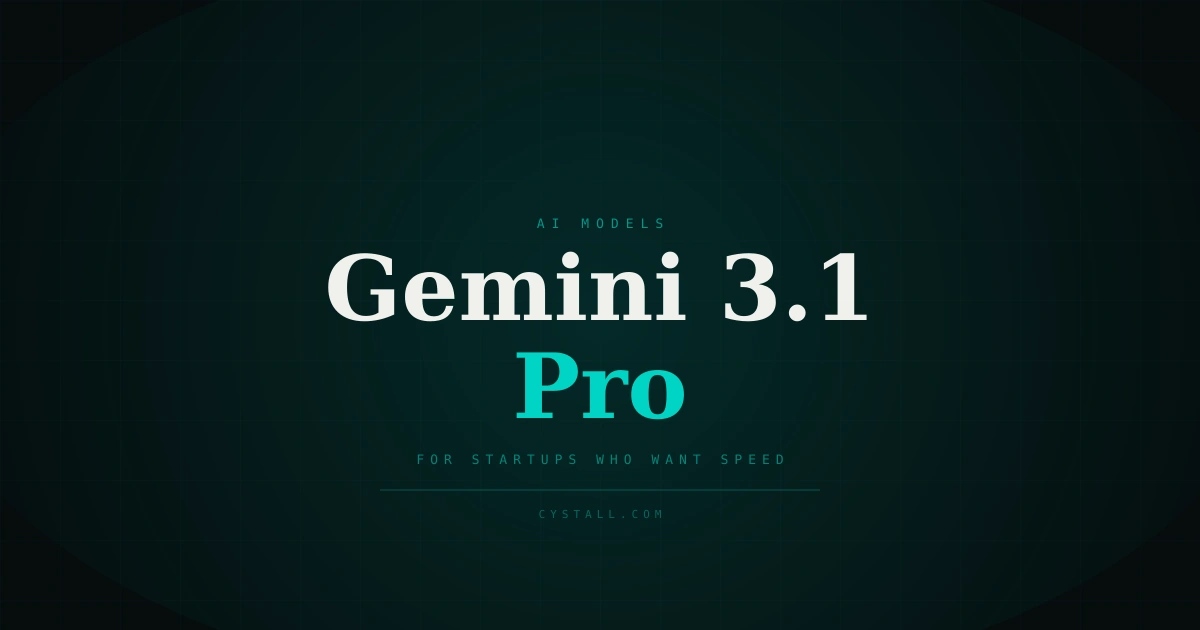 Gemini 3.1 Pro AI model overview for startups
