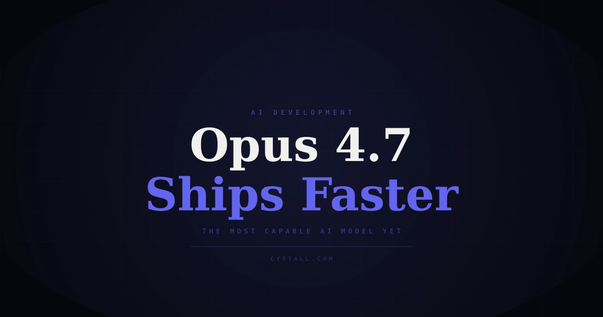 Claude Opus 4.7 AI model capabilities for developers