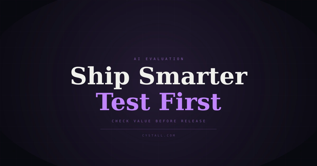 AI feature evaluation checklist on a dark tech-themed cover image
